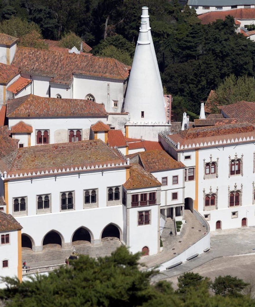 Placeholder photograph — the wooded hills around Sintra